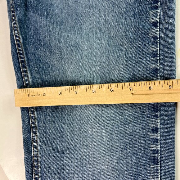 Levi's Jeans Men 31x29* 559 Relaxed Straight Blue Faded Stretch Denim Tag 32x30 - Picture 13 of 16